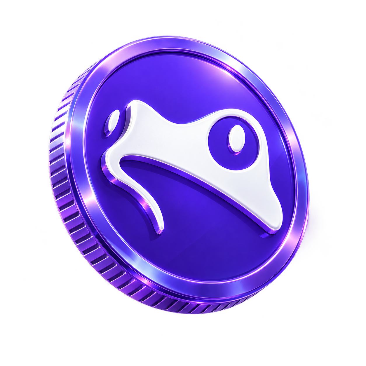 $TOADPAY purple utility token artwork