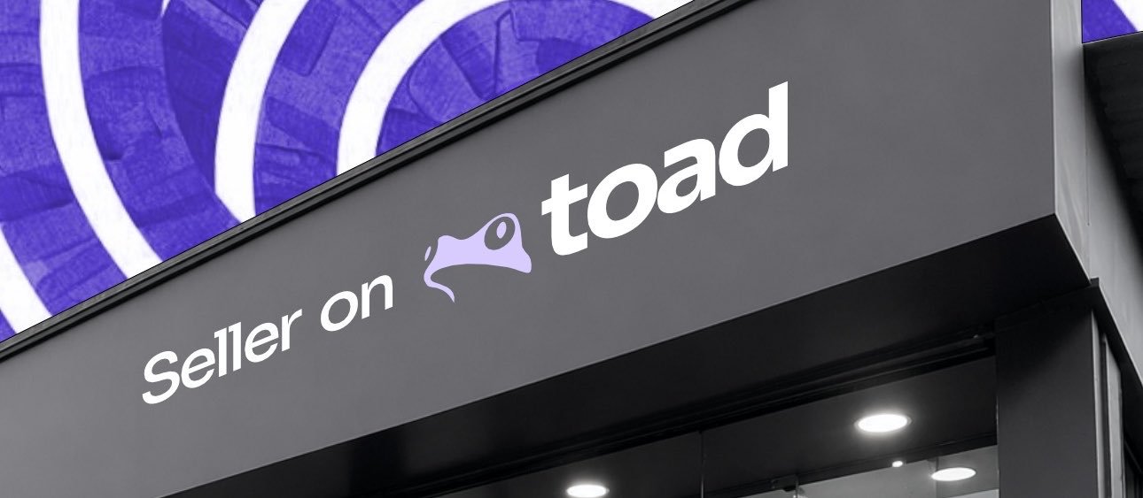 Physical storefront of a Toad marketplace seller